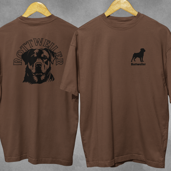 Camiseta Oversized Rottweiler
