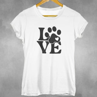 Nome do produto Camiseta Dog Lover
