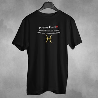 Nome do produto Camiseta Dog Peixes