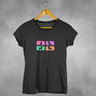 Nome do produto Camiseta Dog Colors