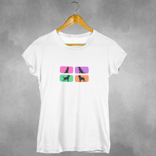 Nome do produto Camiseta Dog Colors