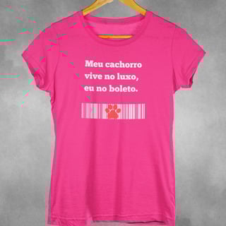 Nome do produto Camiseta Dog Boleto 