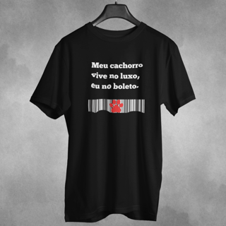 Nome do produto Camiseta Dog Luxo