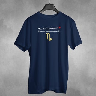 Nome do produto Camiseta Dog Capricórnio