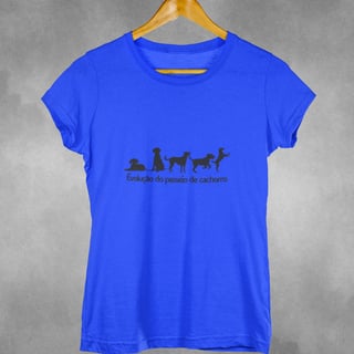 Nome do produto Camiseta Dog Passeio