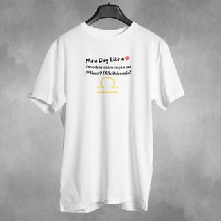 Camiseta Dog Libra