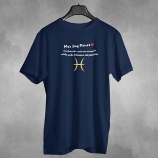 Camiseta Dog Peixes