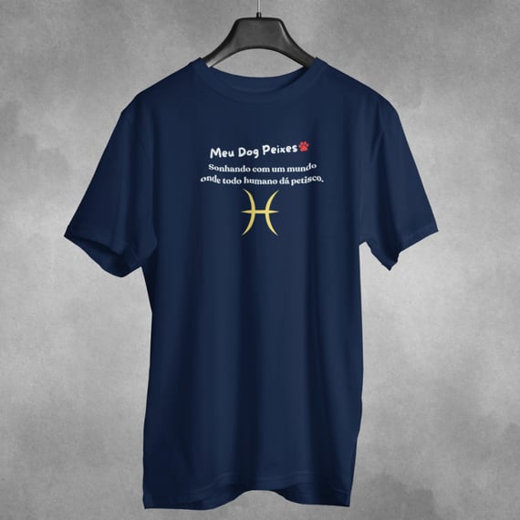 Camiseta Dog Peixes
