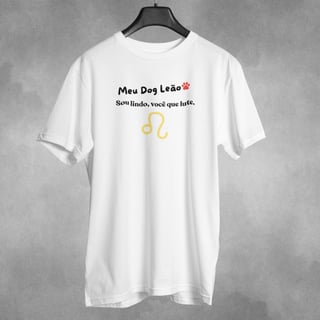 Nome do produto Camiseta Dog Leão