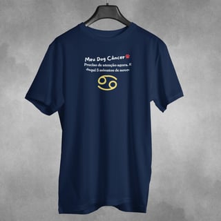 Nome do produto Camiseta Dog Câncer