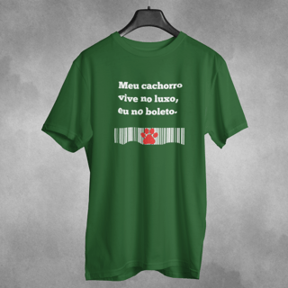 Nome do produto Camiseta Dog Luxo