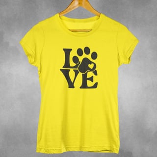 Nome do produto Camiseta Dog Lover