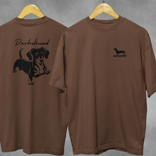 Nome do produto Camiseta Oversized Dachshund