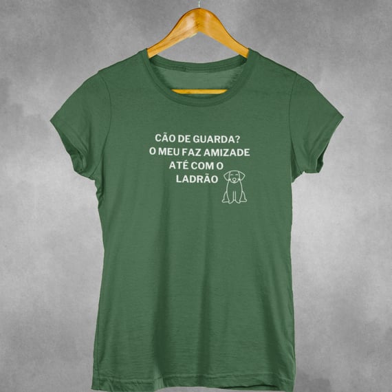 Camiseta Dog Ladrão