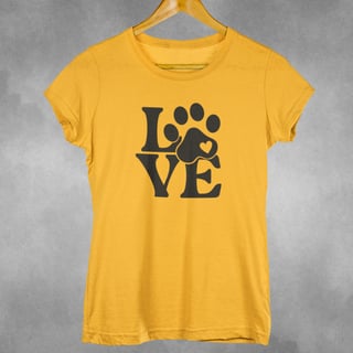 Nome do produto Camiseta Dog Lover