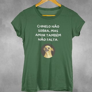 Nome do produto Camiseta Dog Amor Não Sobra