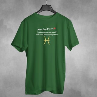 Nome do produto Camiseta Dog Peixes
