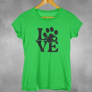 Nome do produto Camiseta Dog Lover