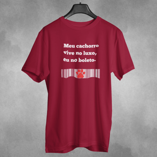 Nome do produto Camiseta Dog Luxo