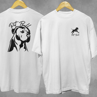 Nome do produto Camiseta Oversized Amor por Pit Bull