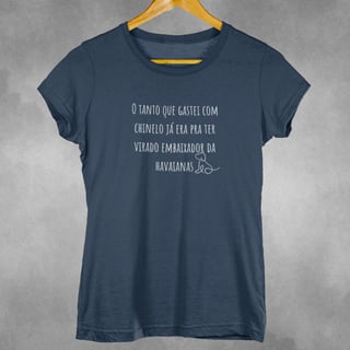 Nome do produto Camiseta Dog Havaianas