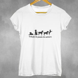 Nome do produto Camiseta Dog Passeio