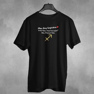Nome do produto Camiseta Dog Sagitário