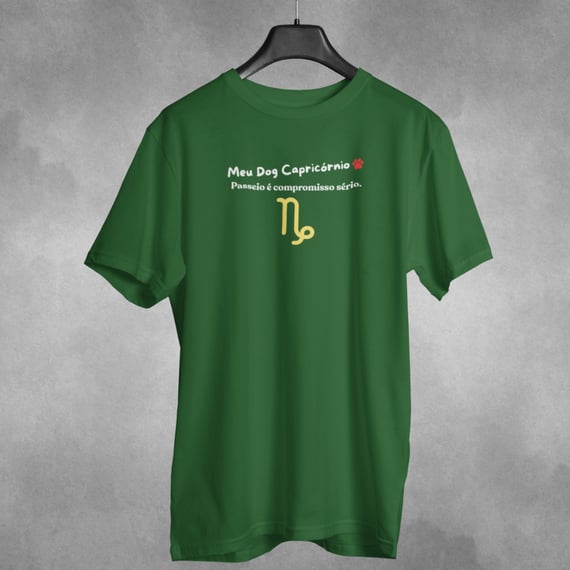 Camiseta Dog Capricórnio