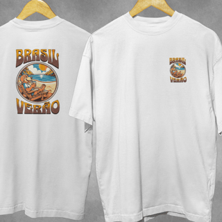 Nome do produto Camiseta Oversized Brasil Verão 
