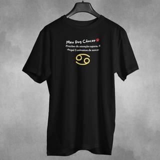 Camiseta Dog Câncer