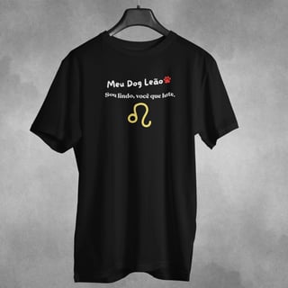 Nome do produto Camiseta Dog Leão