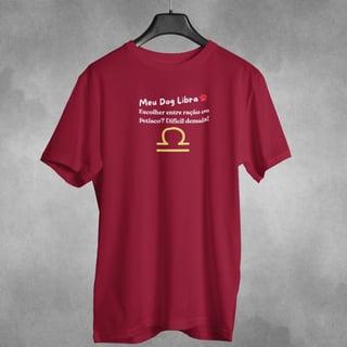 Nome do produto Camiseta Dog Libra