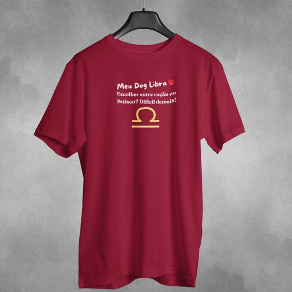 Camiseta Dog Libra