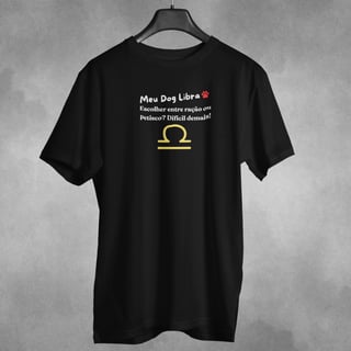 Nome do produto Camiseta Dog Libra