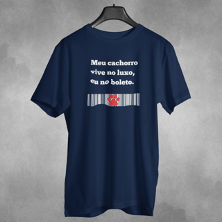 Nome do produto Camiseta Dog Luxo