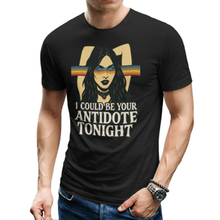 Camiseta Lady Gaga Disease Mayhem Antidote Tonight Algodão