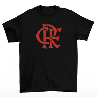 Nome do produto Camiseta CRF do Flamengo Algodão Rubro Negro