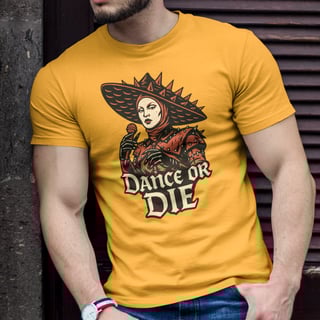 Nome do produto Camiseta Dance Or Die Lady Gaga Abracadabra Mayhem Algodão