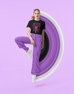 Nome do produto Camiseta Candy Górgona Pop Unissex Algodão