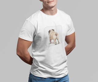 Nome do produtoCamiseta Pug Rabinho 