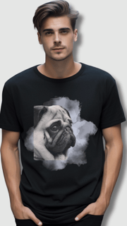 Nome do produtoCamiseta Pug PB