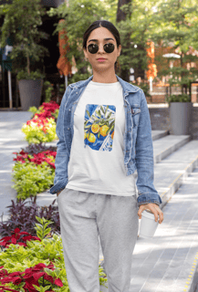 Nome do produtoT- Shirt Feminina Lemon Ciciliano 
