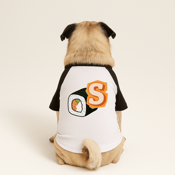 Roupa para Cachorro Nome Sushi 