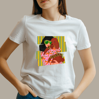 Nome do produtoCamiseta Feminina Poodle 