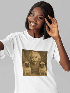 Nome do produtoT-Shirt Pug Einstein