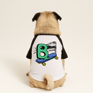 Nome do produtoCamiseta Pet Letra B 