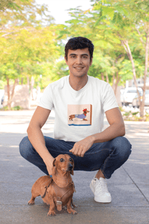 Nome do produtoCamiseta Unisex Salsicha Francês 