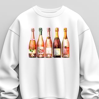 Estampa A vida em Rosé