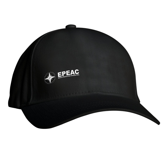 Boné Americano com tela logo branca - EPEAC