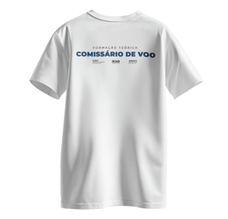 Nome do produto Camiseta Prime - Comissário de voo 